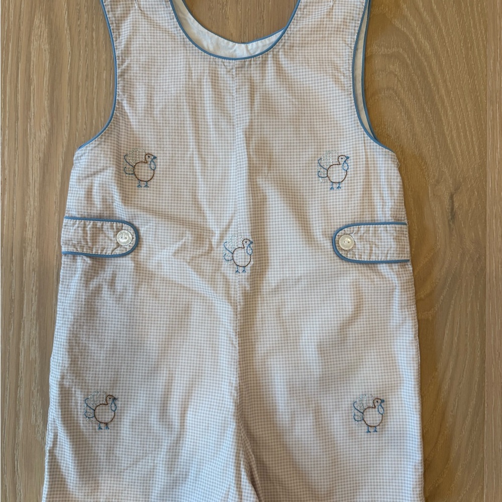 Blue and White Kids One Piece